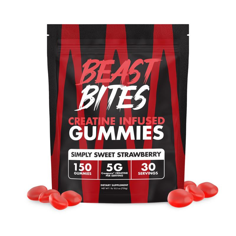 Creatine Infused Gummies - Beast Bites Supplements