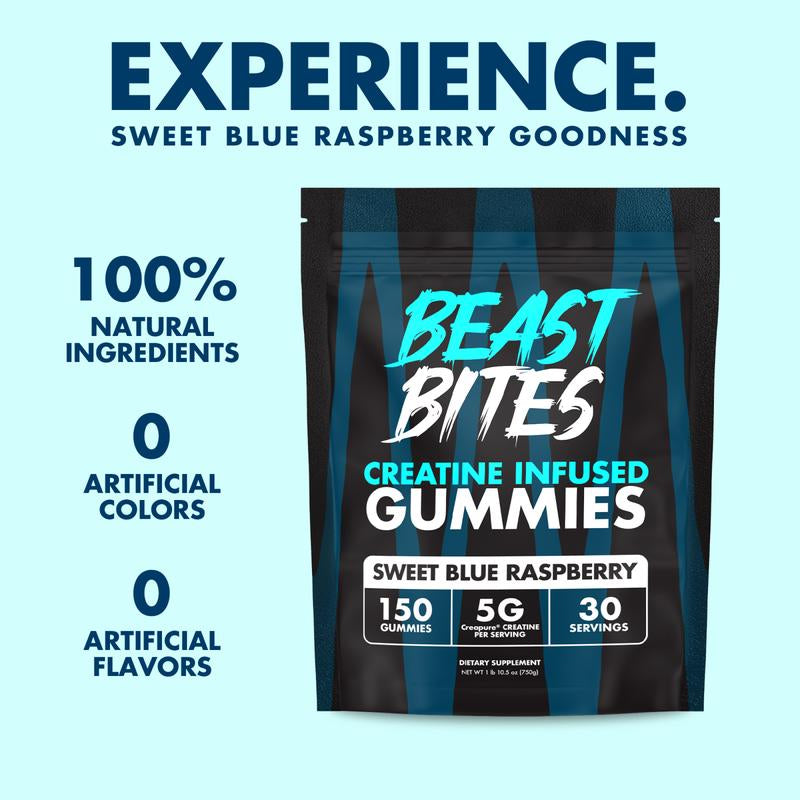 Creatine Infused Gummies - Beast Bites Supplements