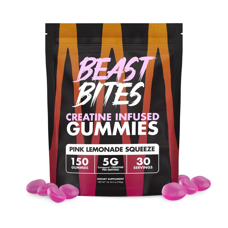 Creatine Infused Gummies - Beast Bites Supplements