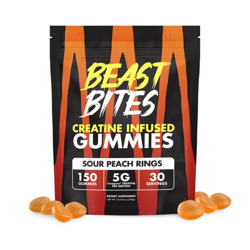Creatine Infused Gummies - Beast Bites Supplements